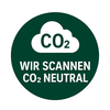Wir scannen CO2 neutral
